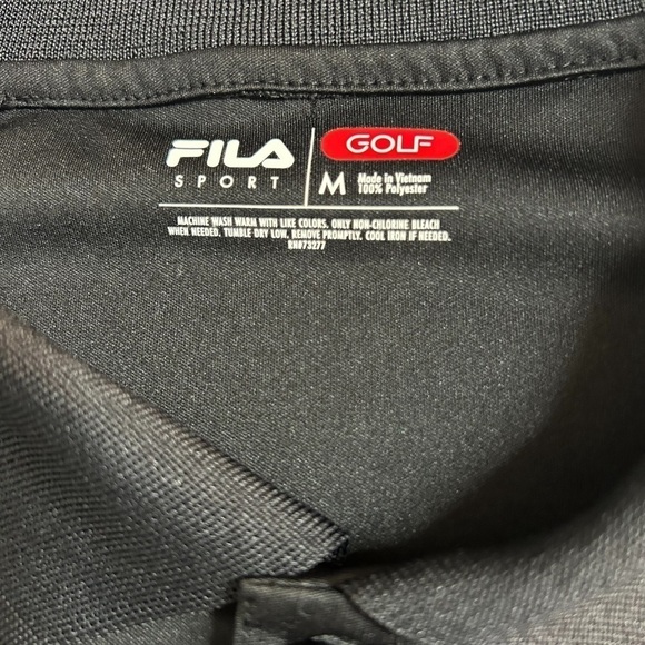 FILA Golf Polo Mens Medium - Picture 8 of 8